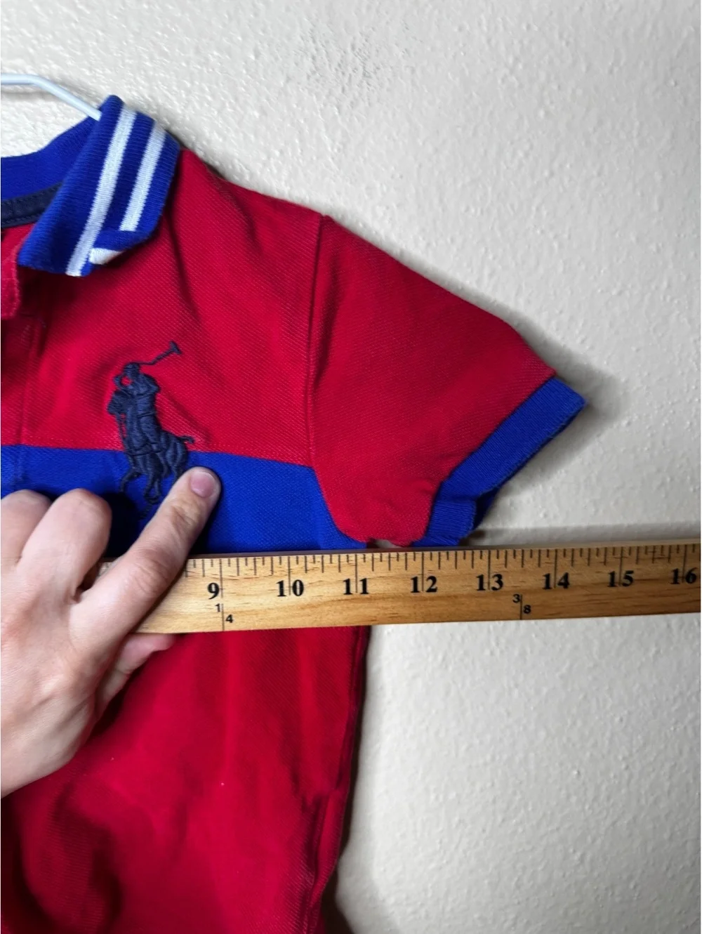 Polo Ralph Lauren Boys Big Pony Polo Shirt Red Blue Stripe  2T Class Of 67